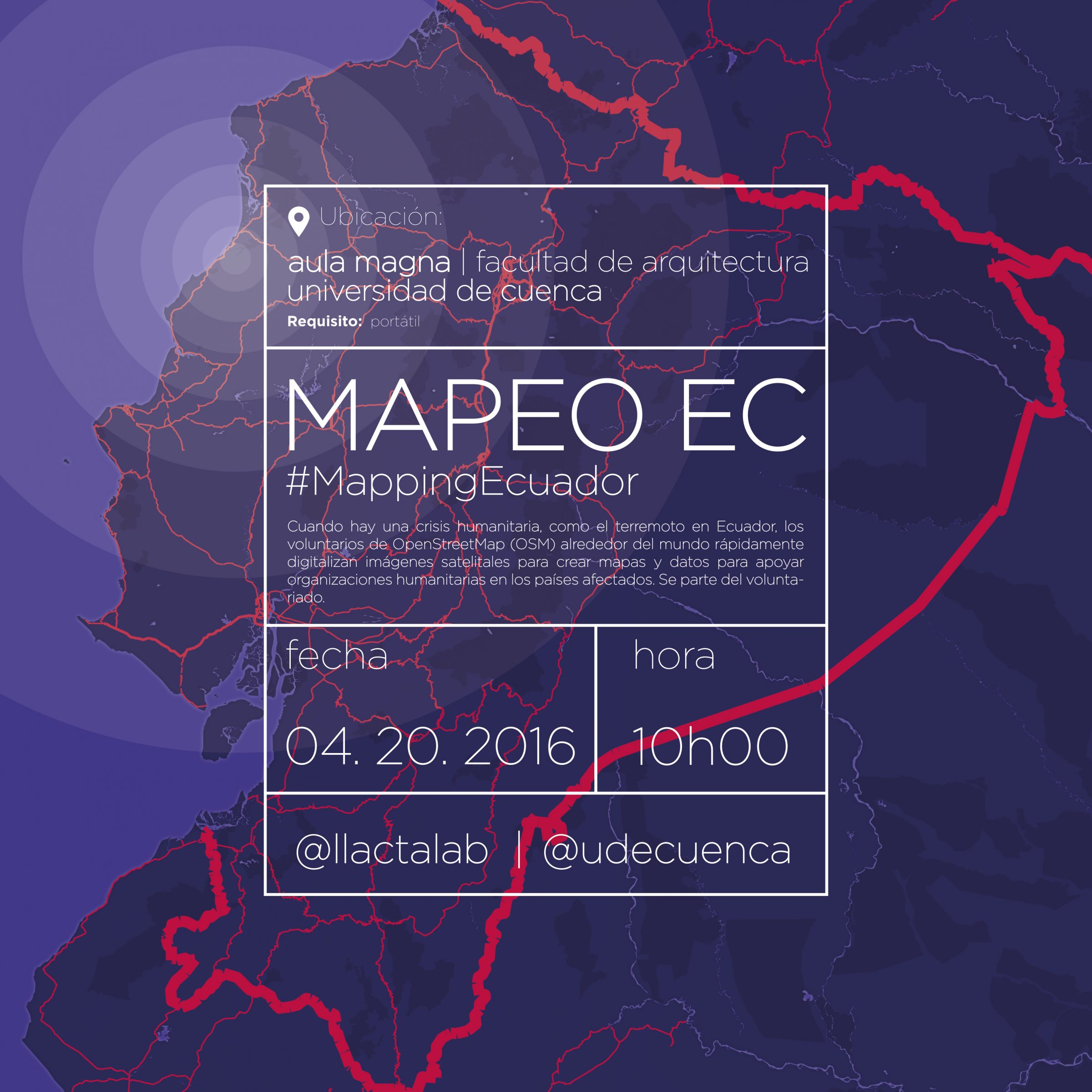 Mapeo Colaborativo por Ecuador